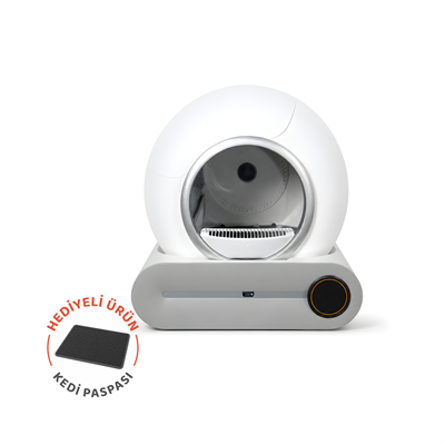 Akıllı Otomatik Kedi Tuvaleti (Wifi ) | 65 Lt Hacim, Mobil Uygulama Kontrollü (BPW1030)