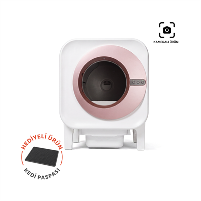 Akıllı Otomatik Kedi Tuvaleti (Wifi + Kamera) | 72 Lt Hacim, Mobil Uygulama Kontrollü (BPC1027)