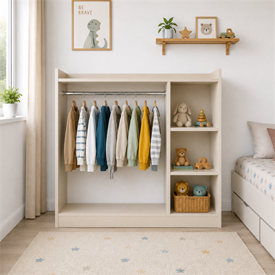 Liva Montessori Açık Gardırop