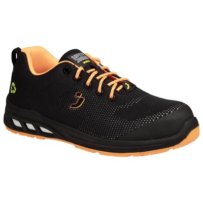 Safety Jogger ECOFİTZ S1P LOW SR ESD CI FO ORNG İş Güvenlik Ayakkabısı