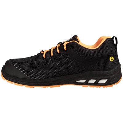 Safety Jogger ECOFİTZ S1P LOW SR ESD CI FO ORNG İş Güvenlik Ayakkabısı
