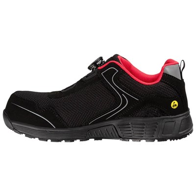 Safety Jogger ECOLOBI S1P LOW TLS SR ESD FO HRO Siyah İş Güvenlik Ayakkabısı