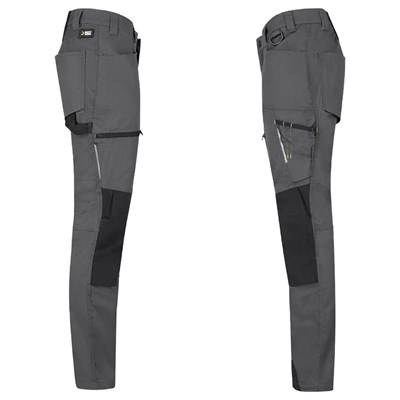 Safety Jogger MAPLE Koyu Gri Çok Cepli Taktik İş Pantolonu