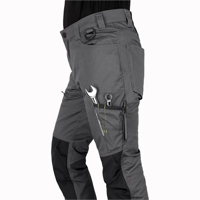 Safety Jogger MAPLE Koyu Gri Çok Cepli Taktik İş Pantolonu