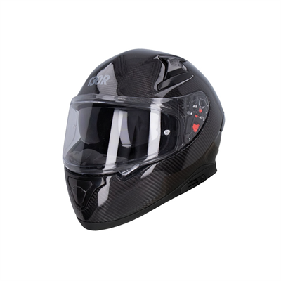 Miura Carbon Gloss Black Yüksek Koruyuculu Profesyonel Kask