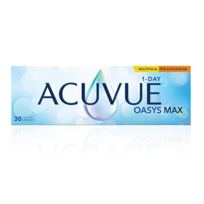 1-Day Acuvue Oasys Max Multifocal For Astigmatism Multifokal Lens