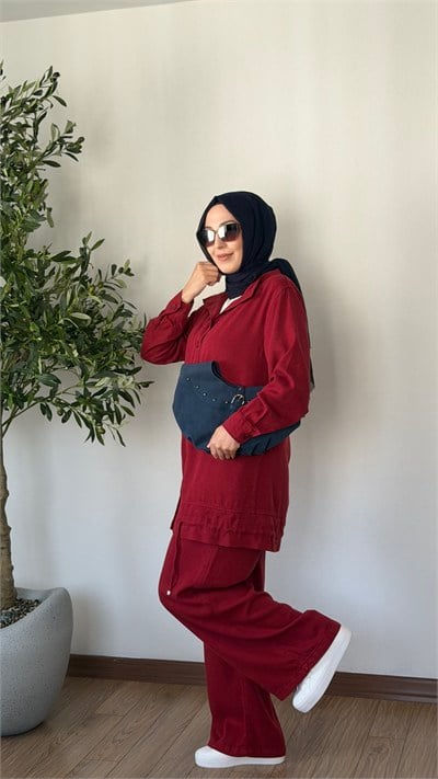 Tensel Takım Kırmızı