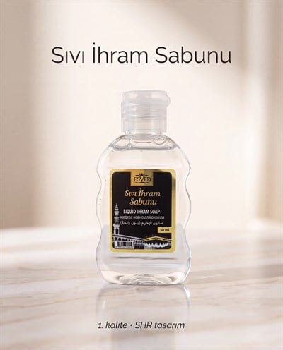Kokusuz sıvı ihram sabunu