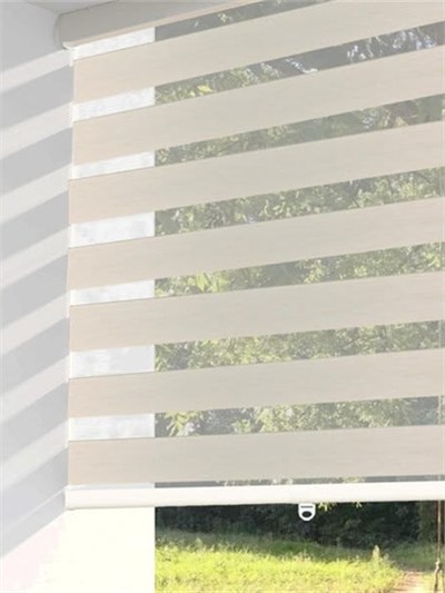 Krem Zebra Perde – Özel Ölçü