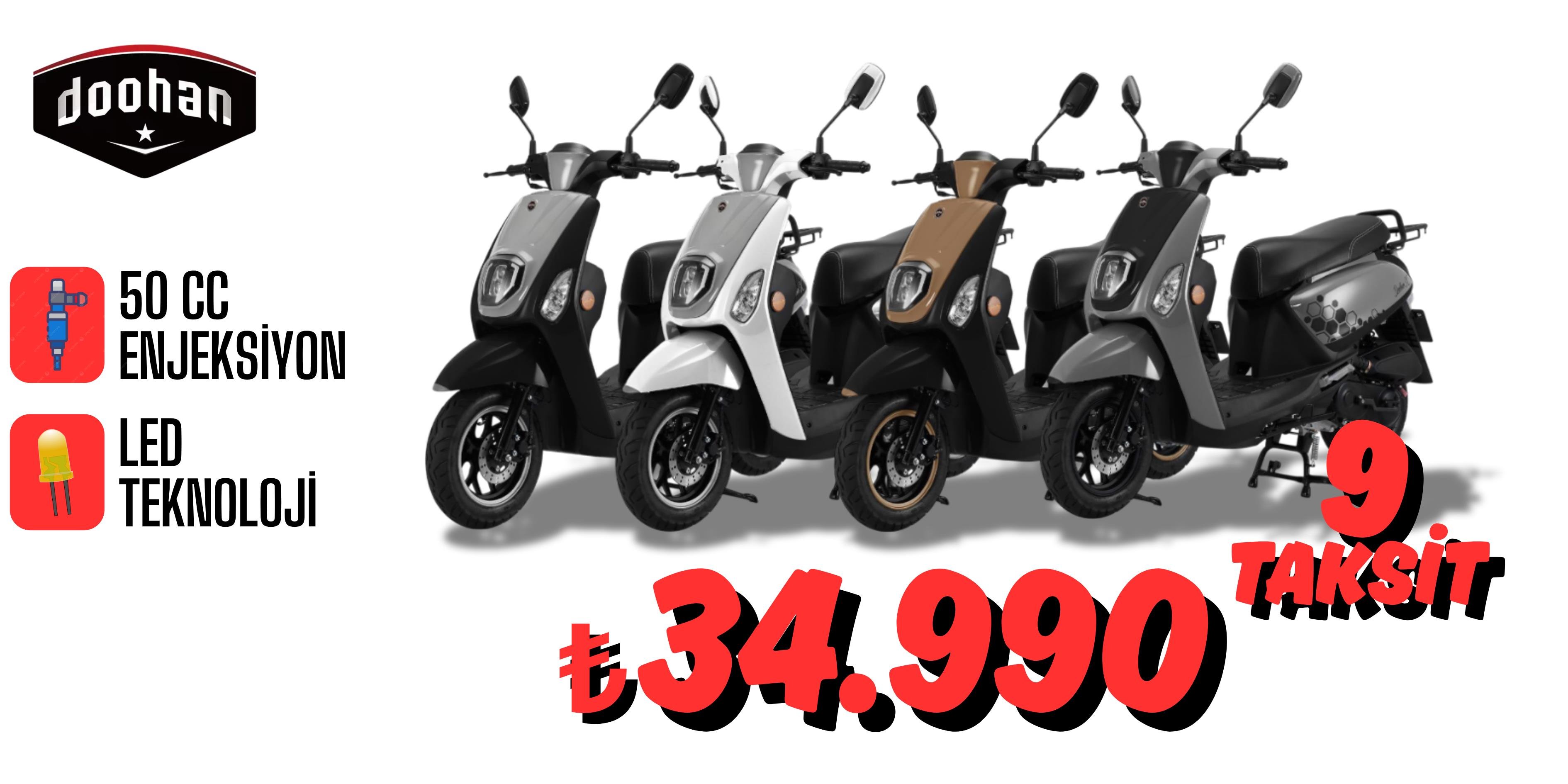 DOOHAN 50 cc SCOOTER S9
