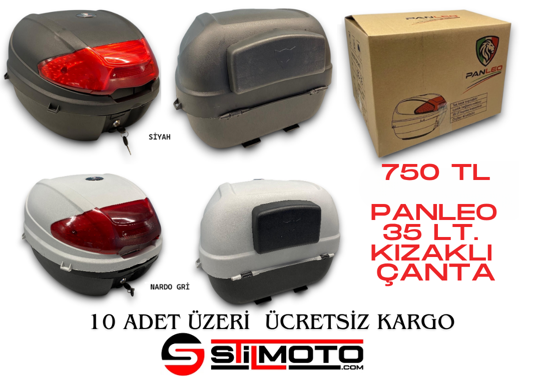 PANLEO 35LT SIRT DAYAMALI KIZAKLI ÇANTA