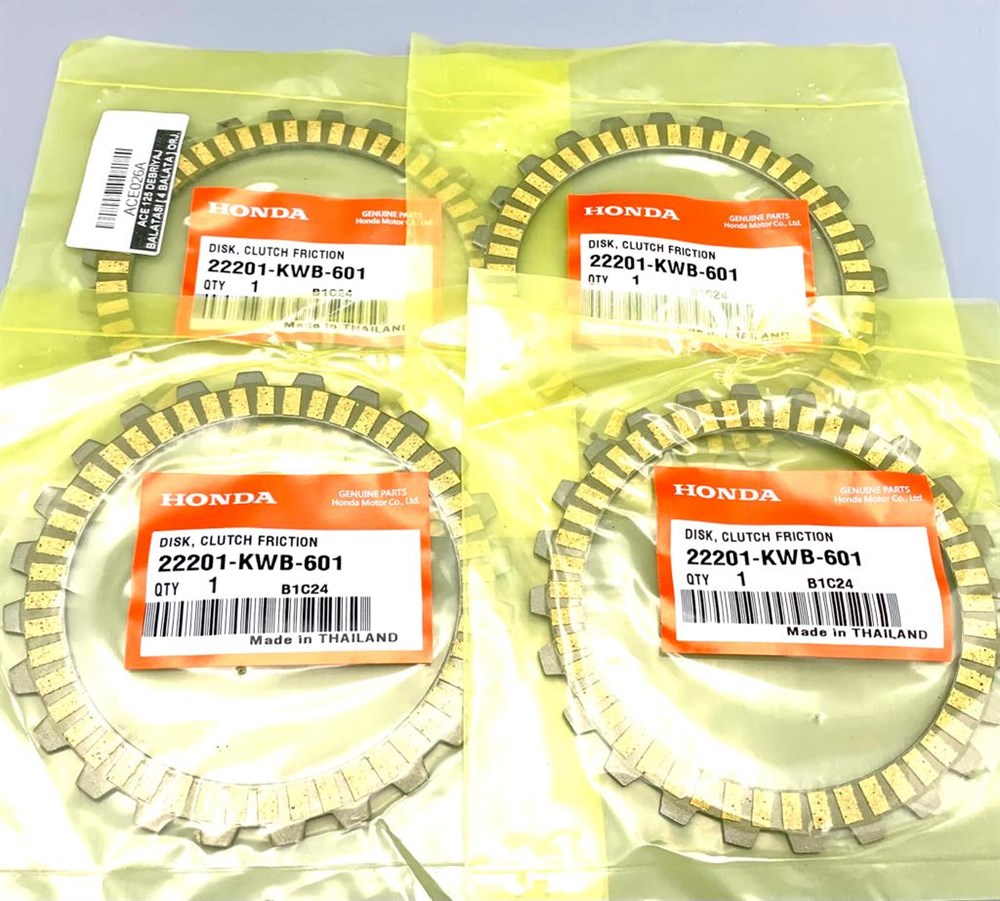 ACE 125 DEBRİYAJ BALATASI [ 4 BALATA ] ORJ.