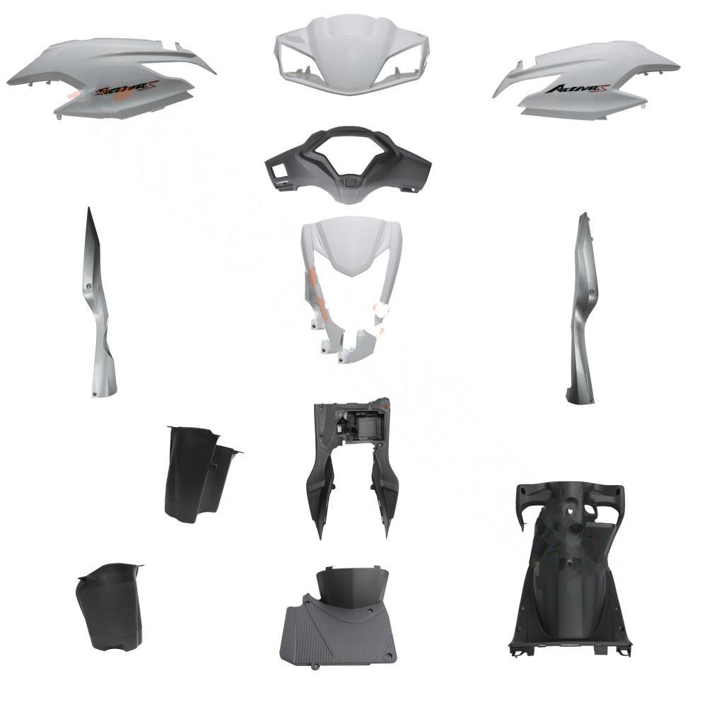 ACTİVA S KAPORTA SET YENİ MODEL  [ BEYAZ ]