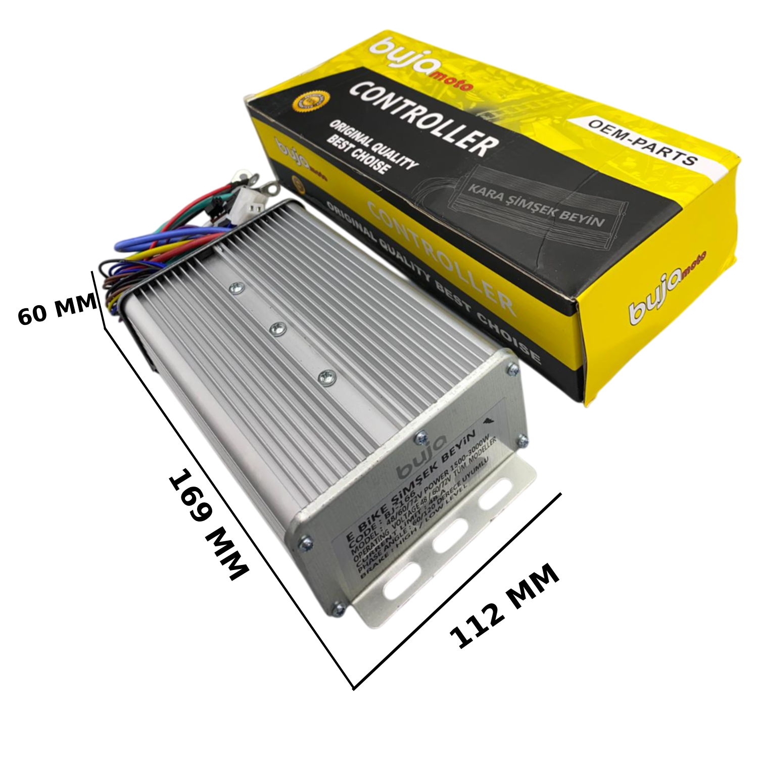 BUJA48 AKILLI EBİKE BEYİN  [  48 AH  ] HYPER PERFO