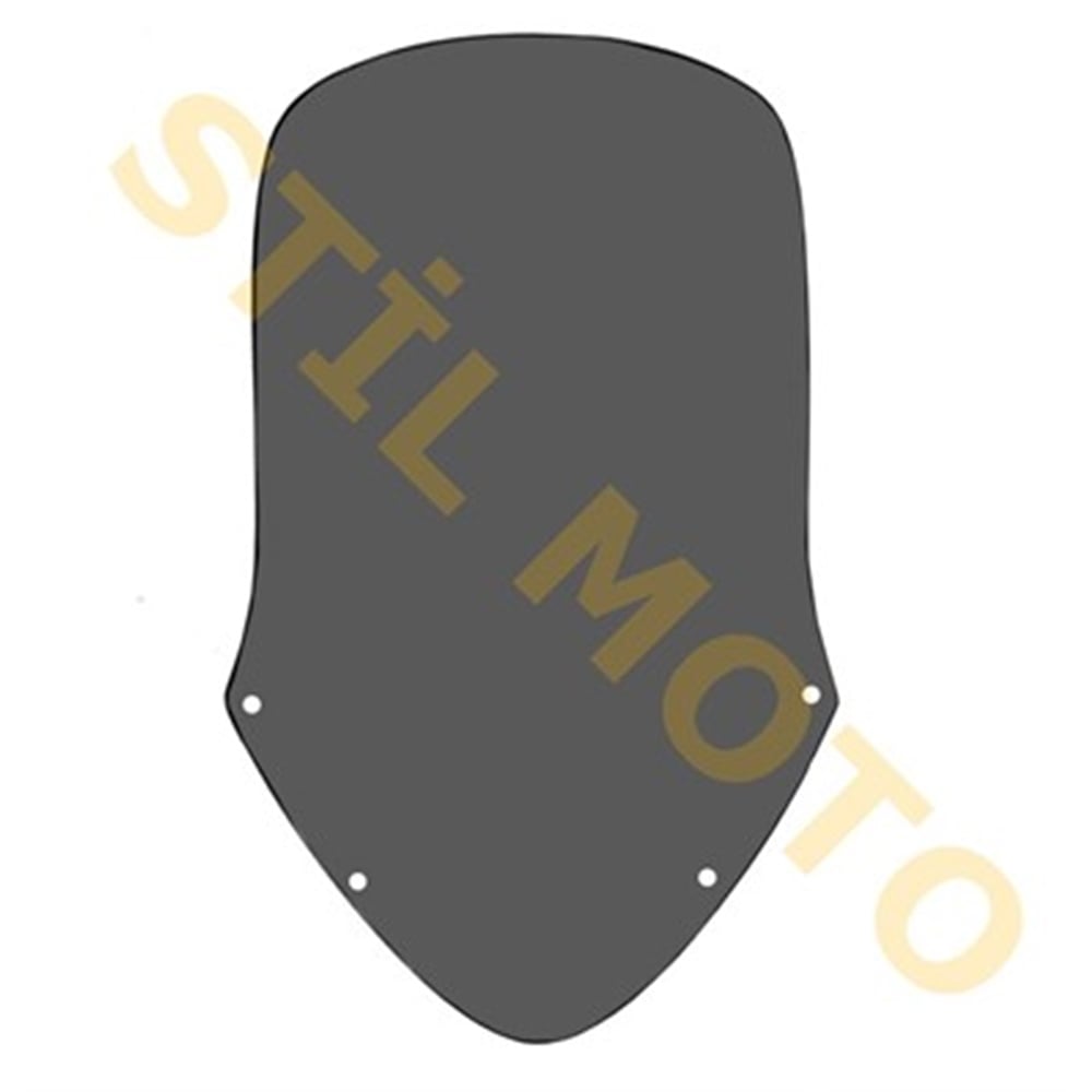 CBF 150 SİPERLİK CAMI  SİYAH UZUN MODEL