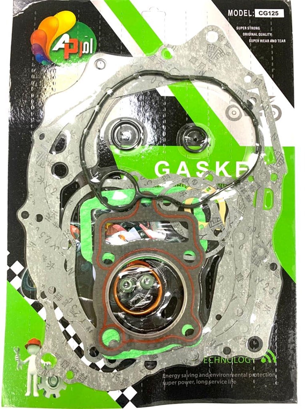 CG 125 CONTA SUBAP KEÇESI DAHİL SİLİKONLU TK.