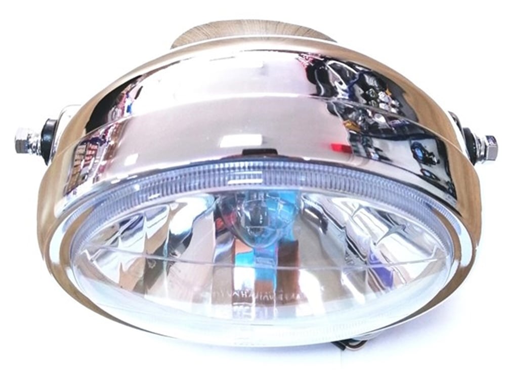 CG ÖN FAR KOMPLE YUVARLAK MODEL WİNDY-ÇELİK-MG 125