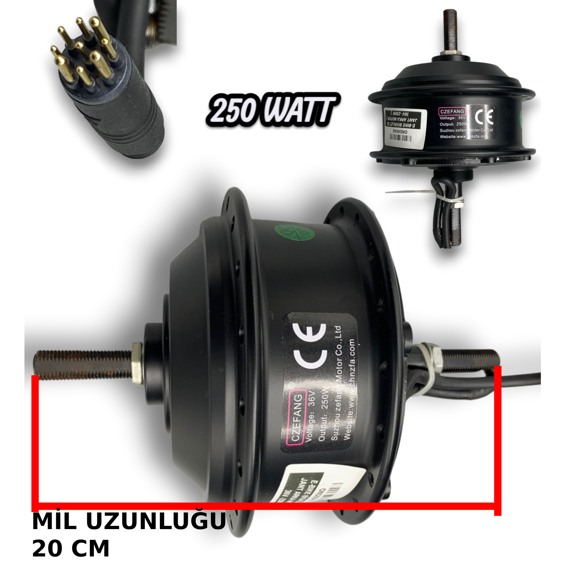 E-BIKE BİSİKLET 20 JANT ARKA MOTOR  [ 36V -250W  ]