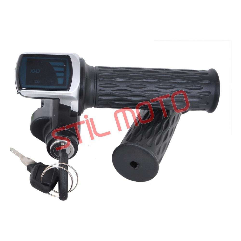 E-BİKE GAZ KOLU TK [ 60 V ] KİLİTLİ ŞARJ GÖSTERGE