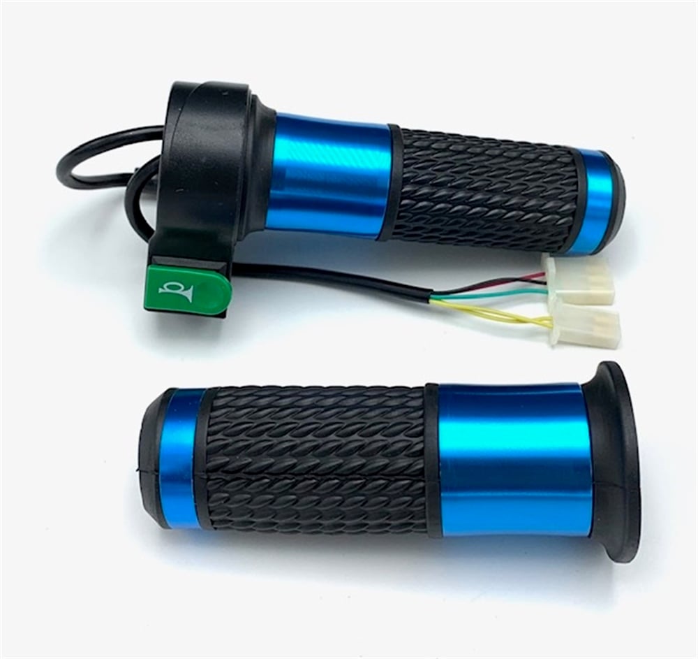 E-BİKE GAZ KOLU VİTESLİ İÇİN MAVİ