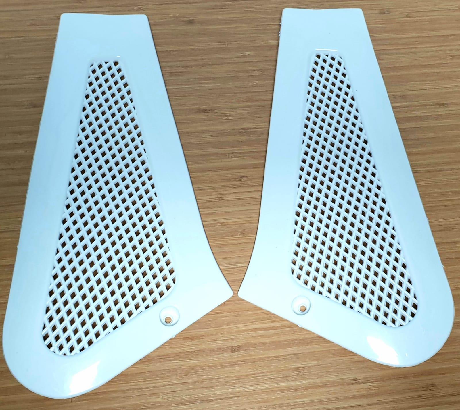 E-BİKE YAN KAPAK BEYAZ TK [ KOBRA JUPITER-K4 ]