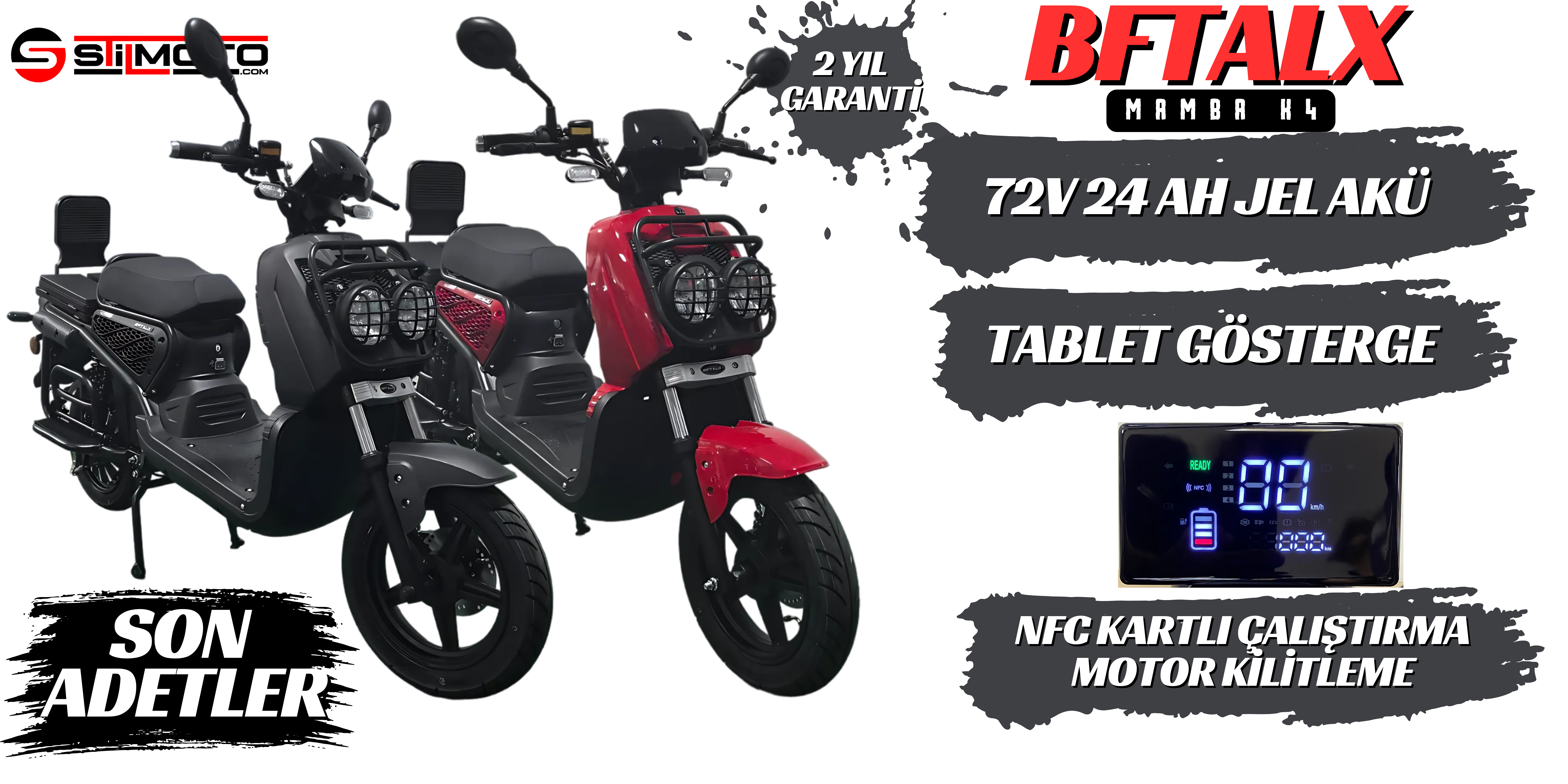 EBİKE BFTALX 8 PLUS DEMİR KASA