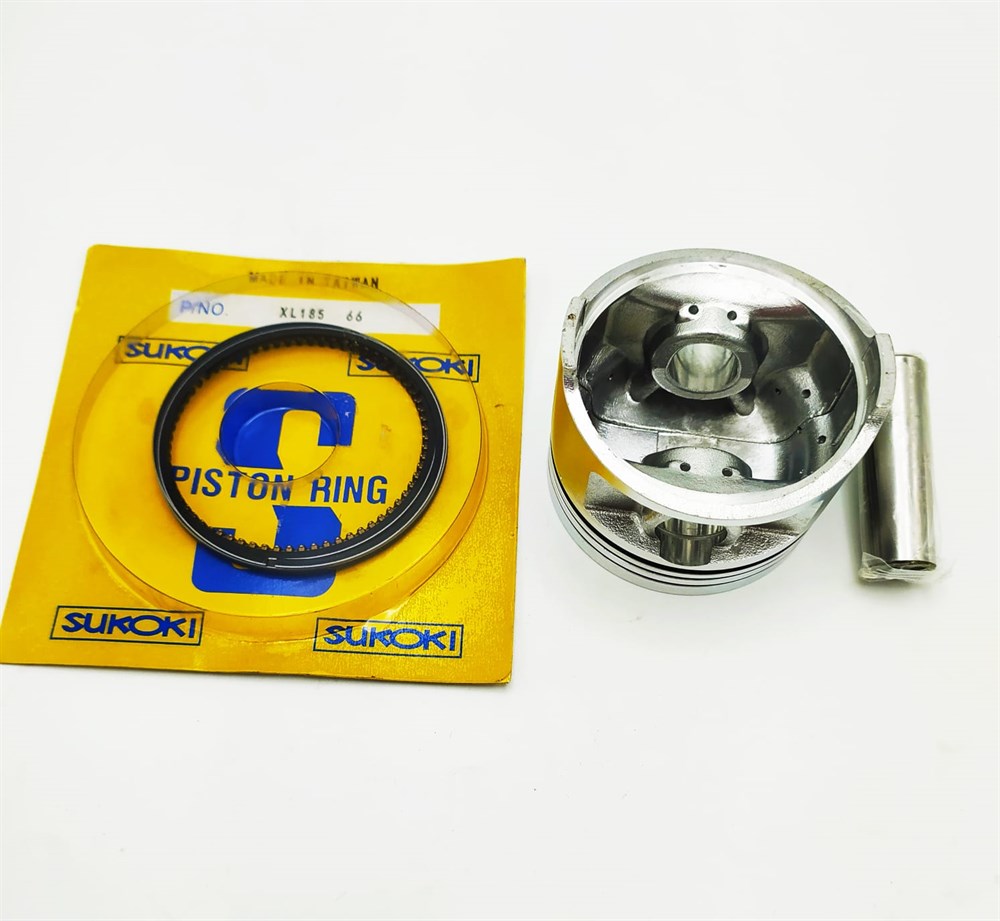 HONDA XL 185 PİSTON SUKOKI +2.75  (65.75) 15P