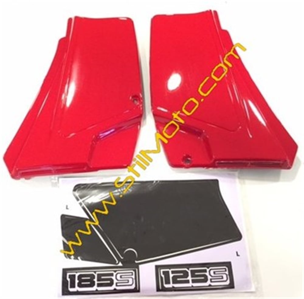 HONDA XL 185 YAN KAPAK KIRMIZI OOH TAKIM
