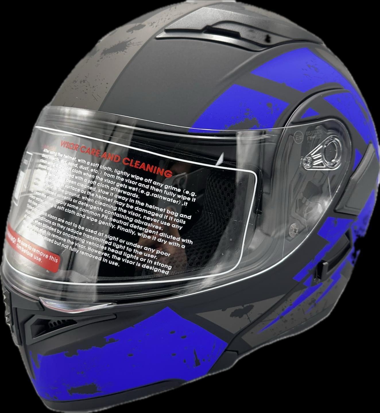 KASK ÇENE AÇILIR GÖZLÜKLÜ  JK 902  [ D1 ]