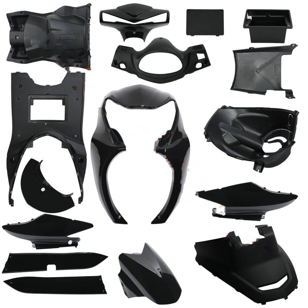 KUBA KAPORTA SET [ SİYAH ] SPACE PRO - SPACE MAX