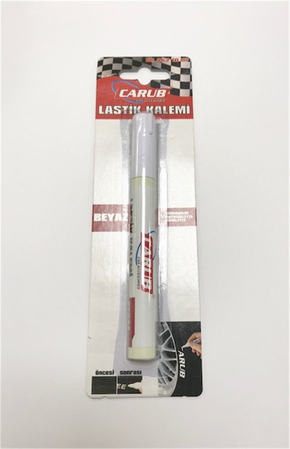 LASTİK KALEMİ BEYAZ