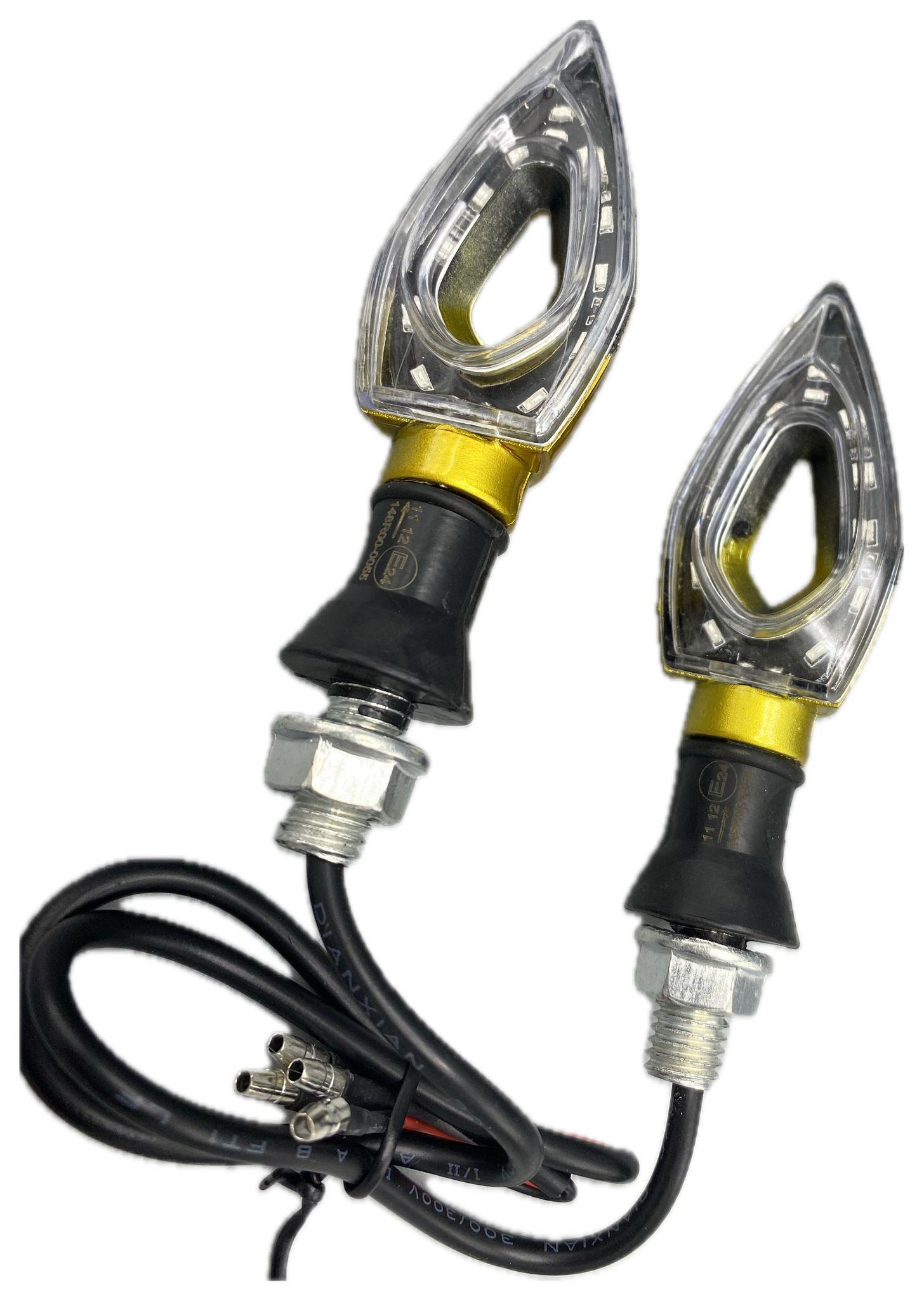 LED SİNYAL  RT-072 [ TAKIM ]  SARI IŞIK GOLD
