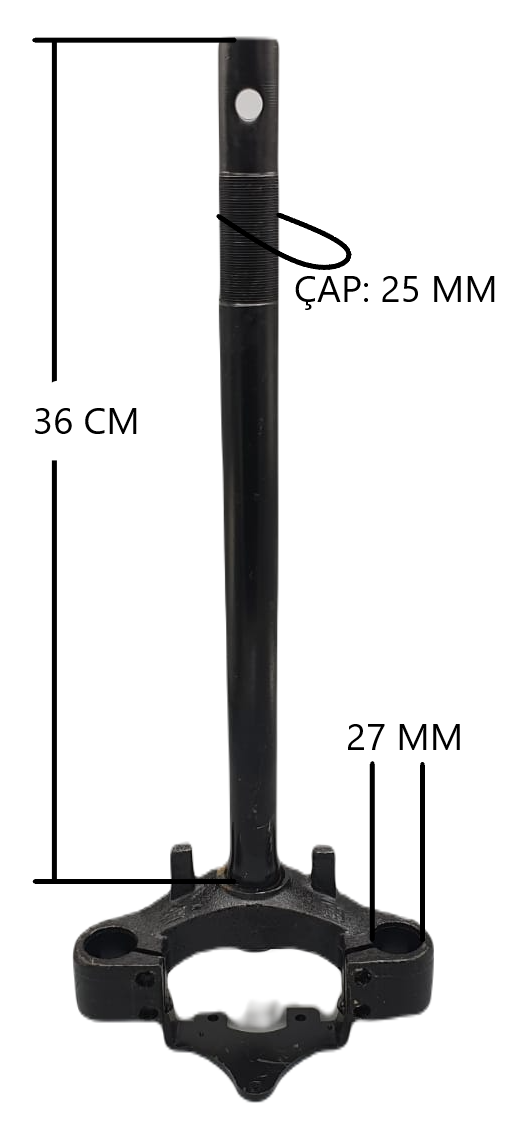 ÖN MAŞA 3 TEKERLİKLİ   [ BİNEK MODEL ]