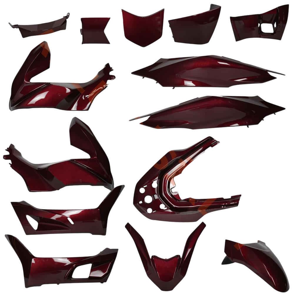 PCX KAPORTA SETİ   [ BORDO ]  [ 2020-2022 ]