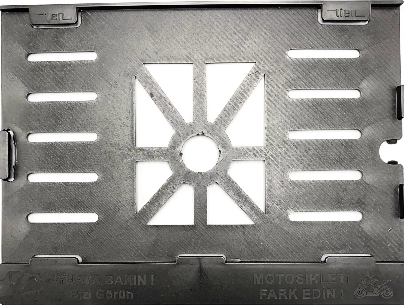 PLAKALIK PLASTİK SİYAH