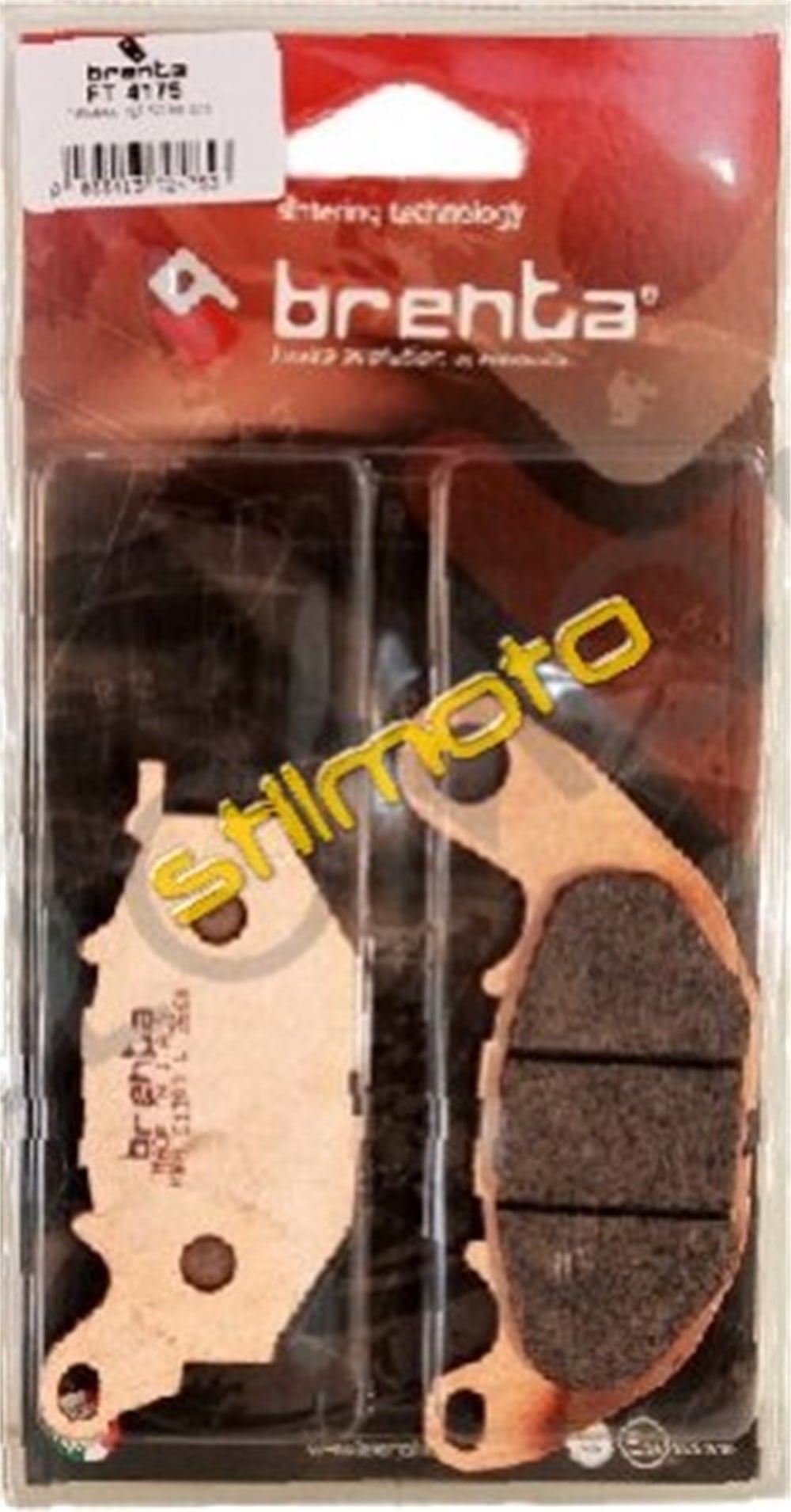 R25 ÖN DİSK BALATA SİN. METAL MT-25 BRENTA