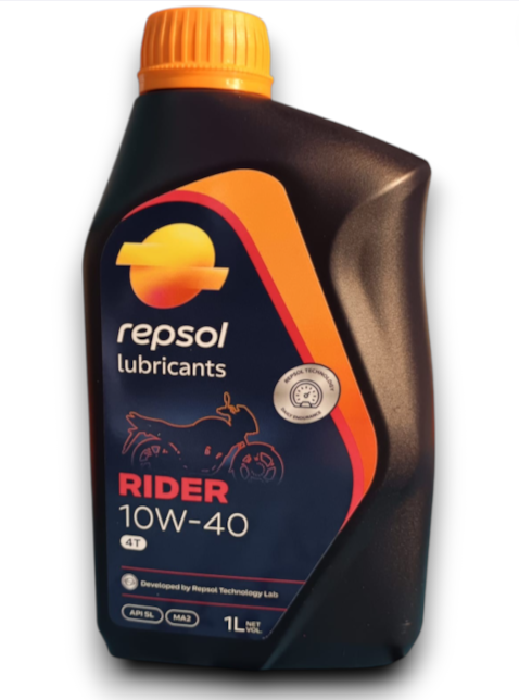 REPSOL  RIDER 10W40 4T ( 1 LT )