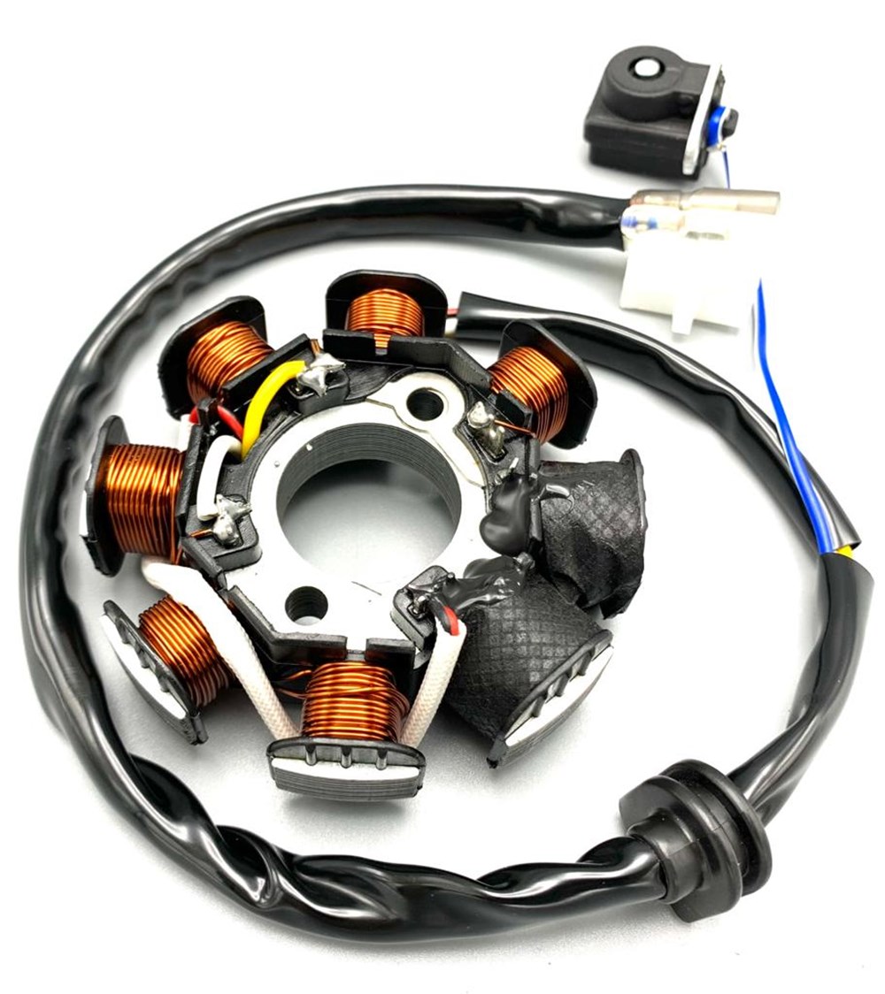 SCOOTER 50CC STATÖR [ 8 SARGI 2 Sİ BEZ ]  