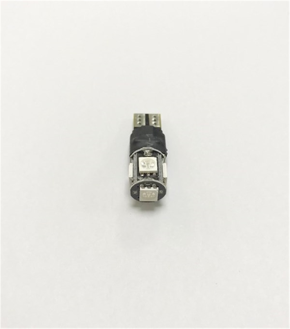 T10 8 LED  Lİ DİPSİZ AMPÜL MAVİ