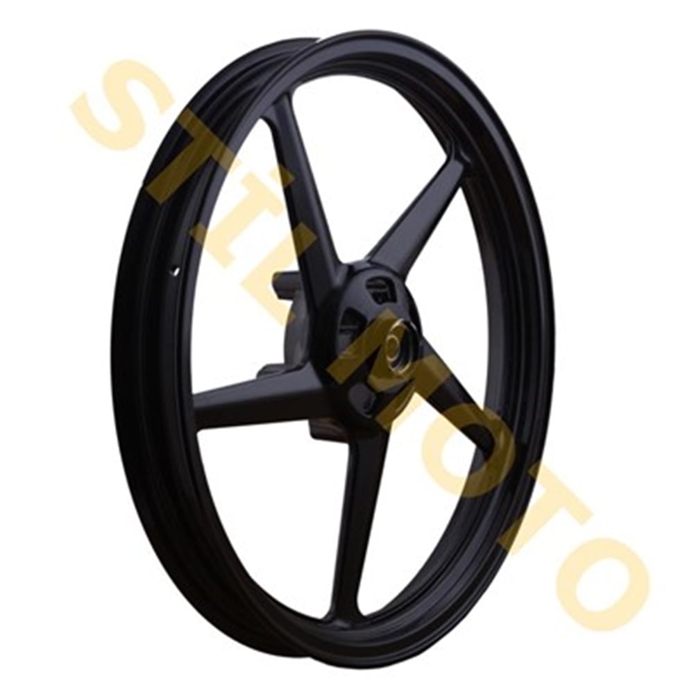 YBR 125 K ÖN JANT ALÜMİNYUM  [SİYAH]  5 BACAK
