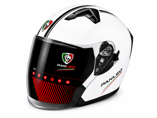 KASK PANLEO H1 528 BEYAZ-SİYAH (M)