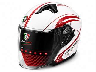 KASK PANLEO H2 528 BEYAZ-RED (M)