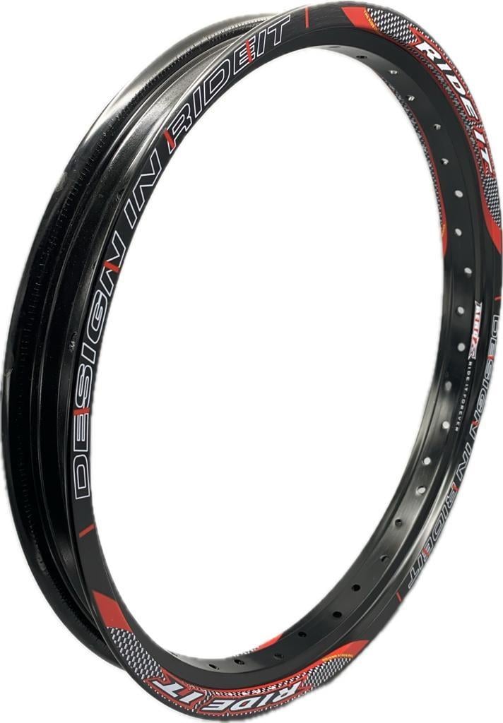 1.60 X 18 JANT ALÜMİNYUM RIDEIT [ SİYAH ]