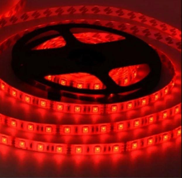 5 MT LED BİR ÇİP 12V [ KIRMIZI ]