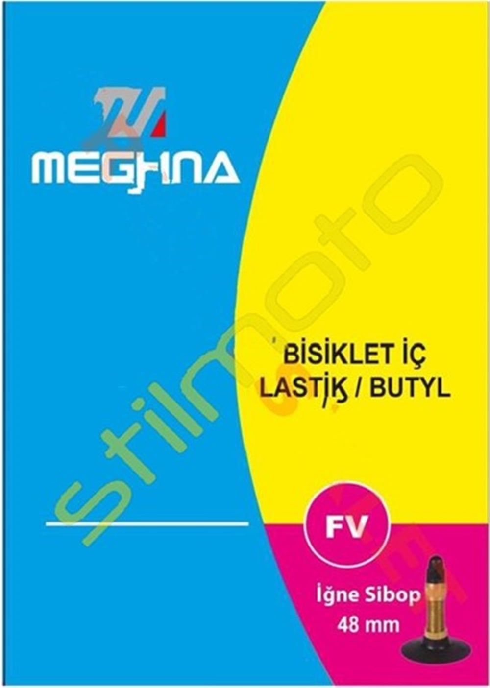 700 x 18/25 C  F/V [48 mm]  BUTYL  [KUTULU]  -  ME