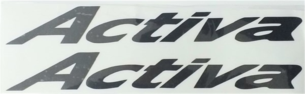 ACTİVA GÜMÜŞ STICKER