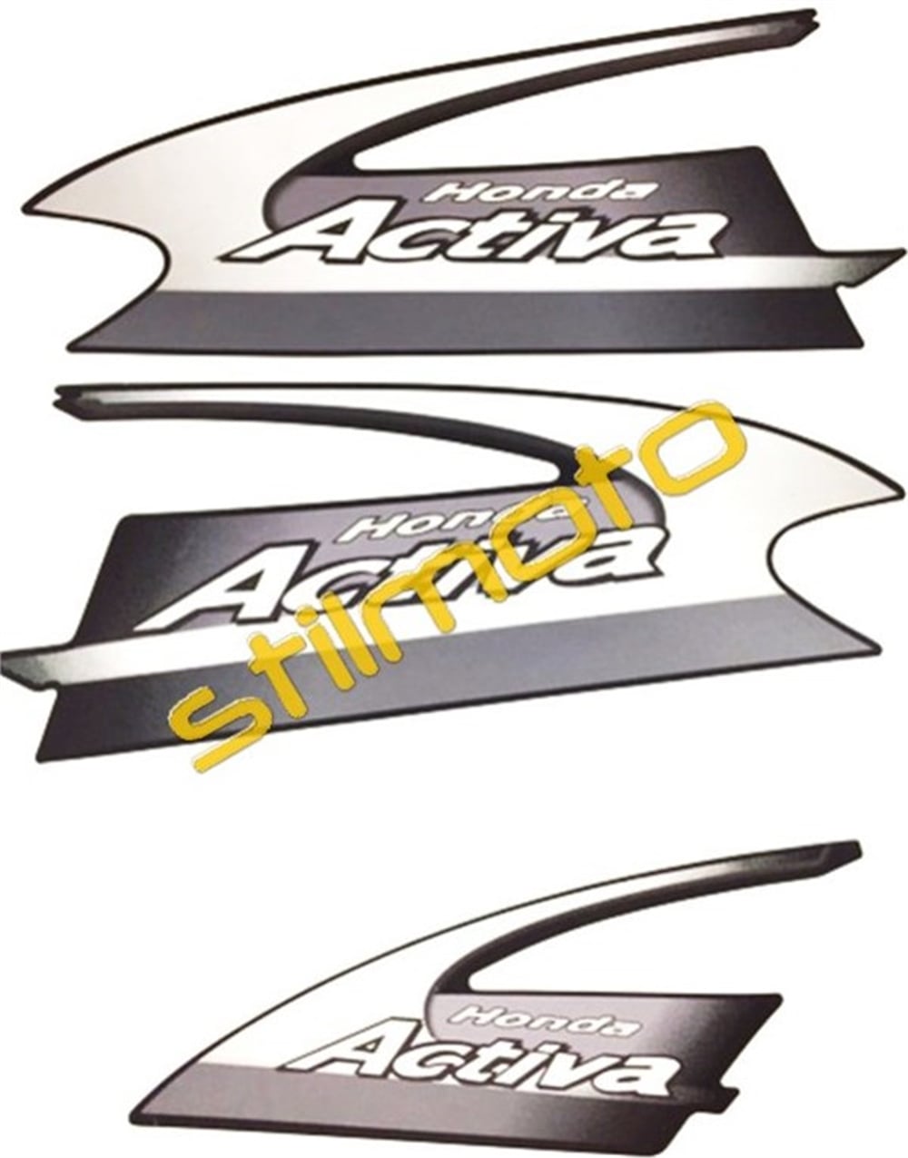 ACTİVA STİCKER GRİ 