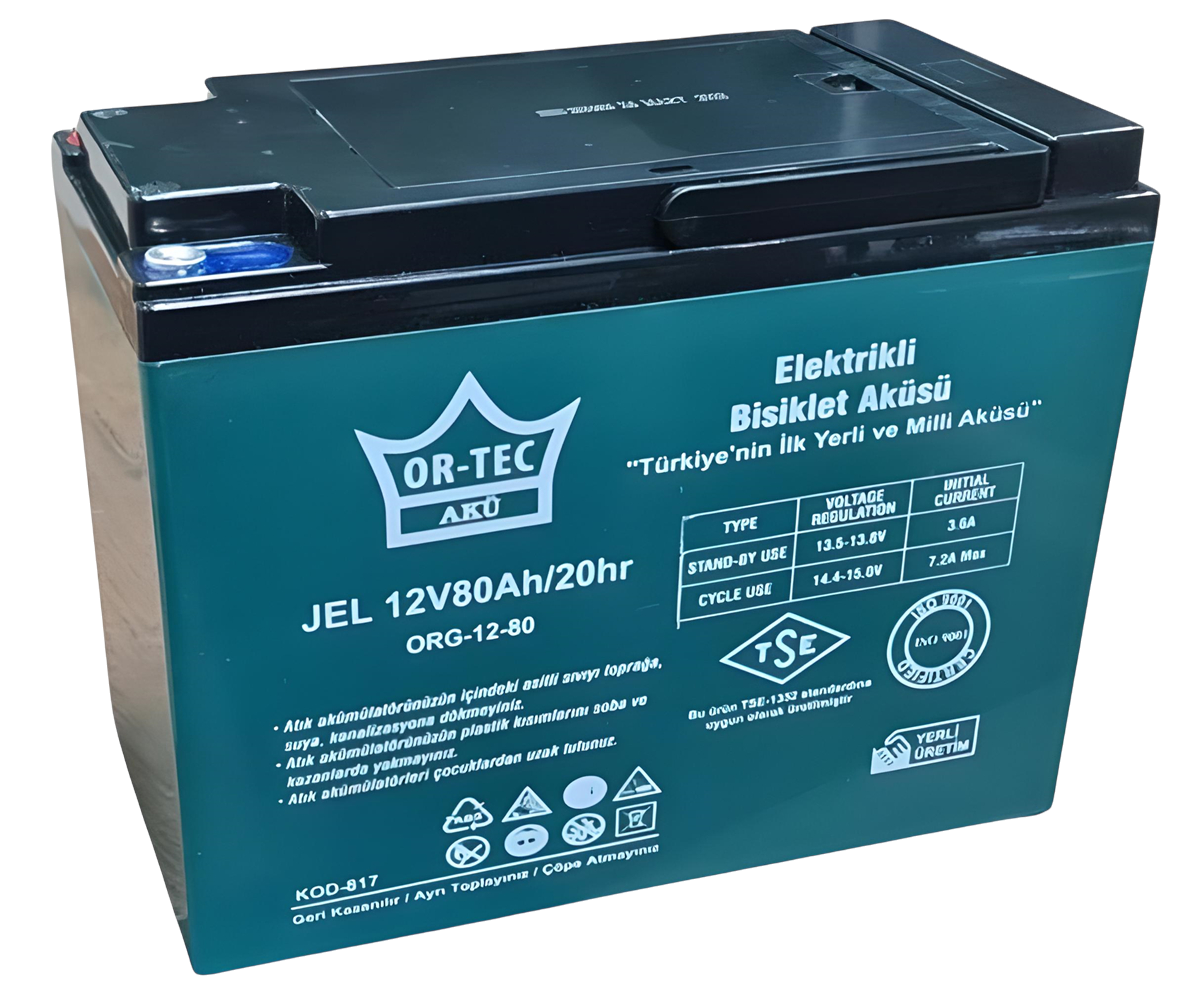 AKÜ 12V 80AH SAFİR