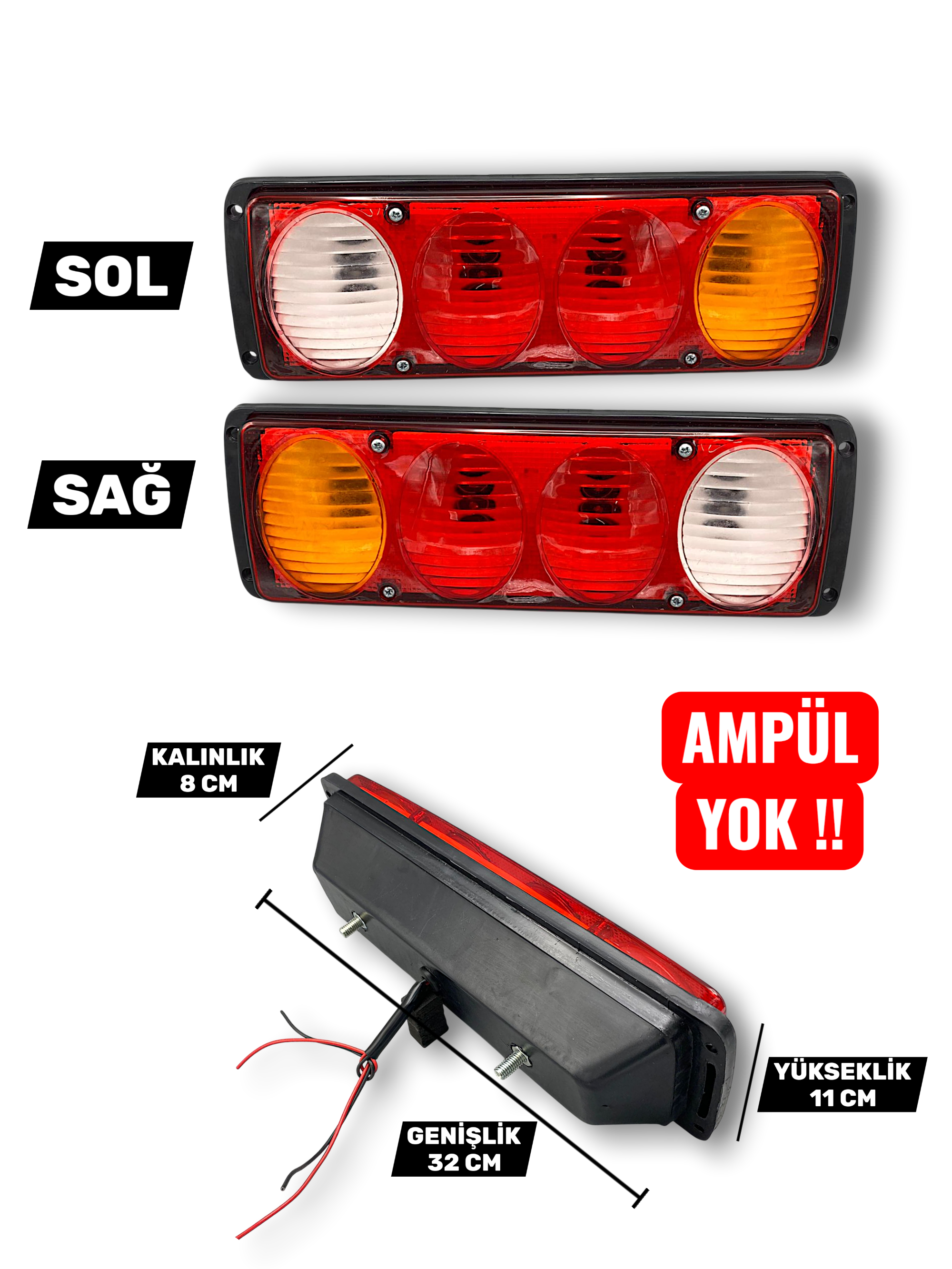 ARKA STOP LAMBASI TAKIM UNİVERSAL