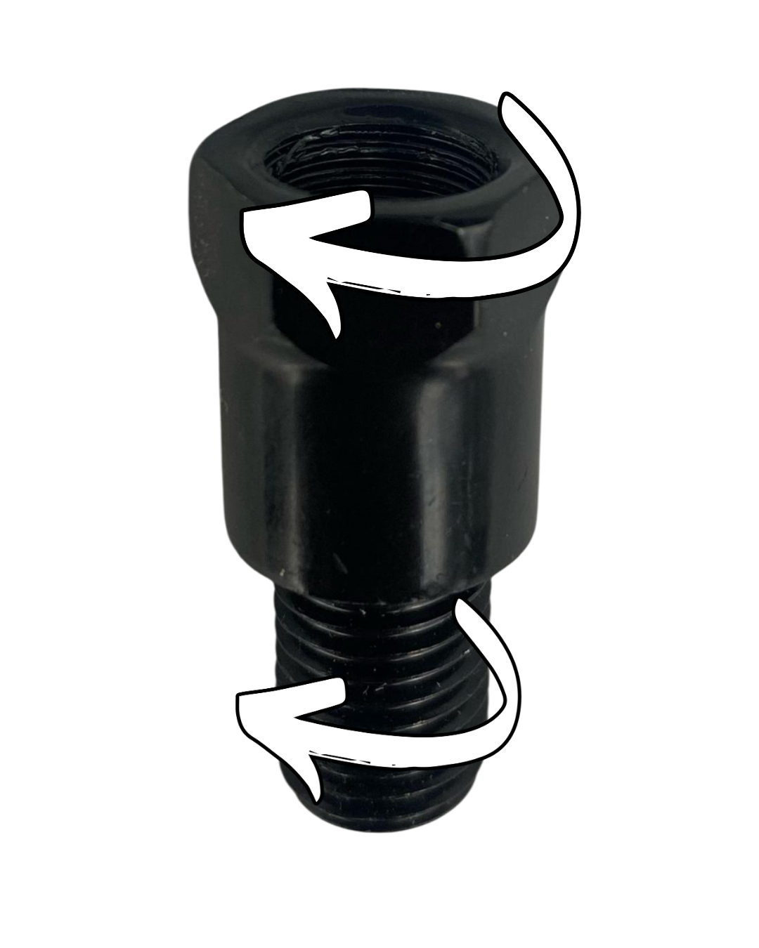AYNA ADAPTÖRÜ [ ÜST 10MM DÜZ -ALT 10MM DÜZ  ]